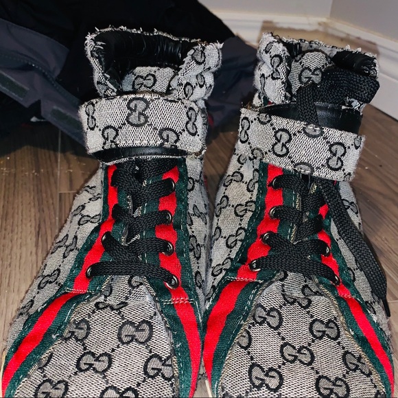 GUCCI High Top Sneakers - Picture 2 of 3